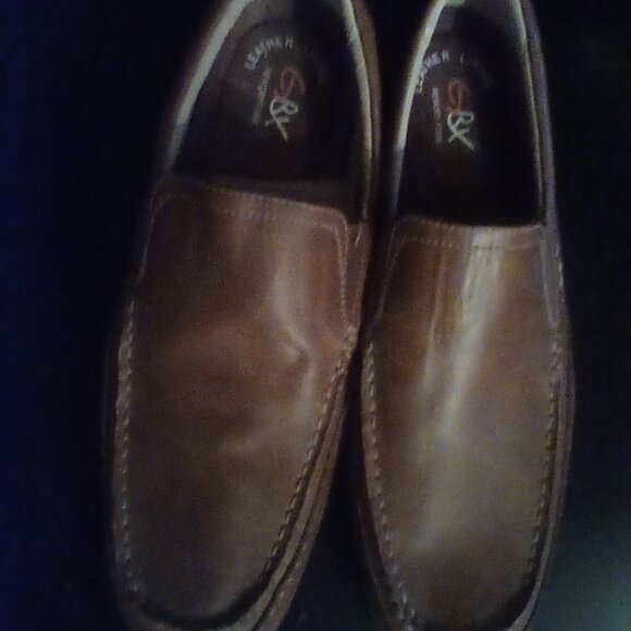 GBX memory foam mens Leather shoes
